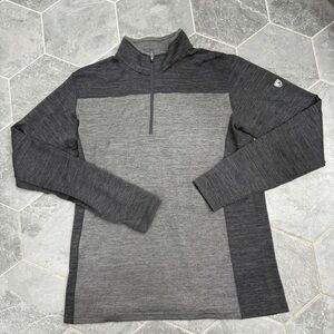 KUHL Ryzer 1/4 Zip Grey & Black Medium